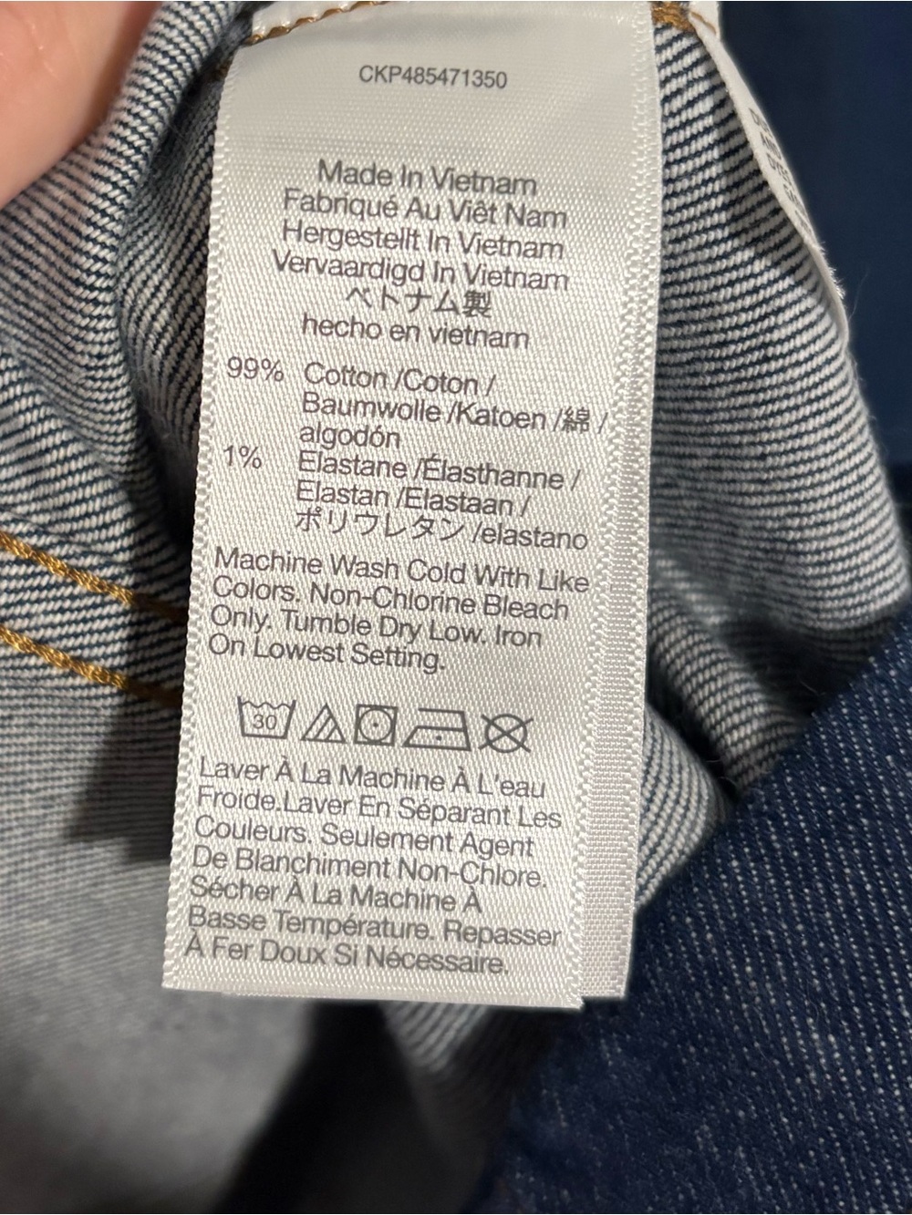 Madewell Denim Midi Dress - Picture 6 of 7